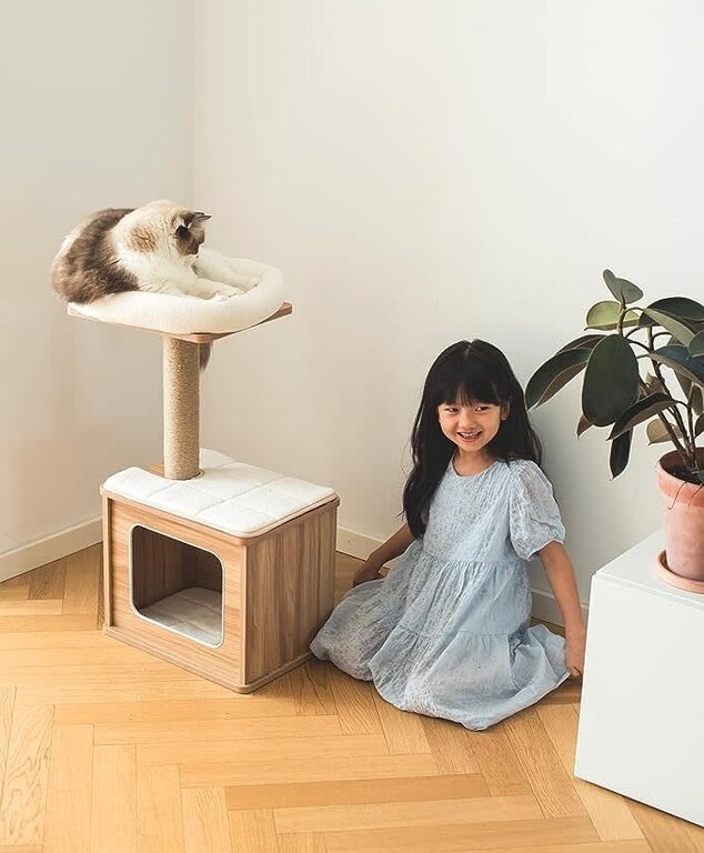 Catry PetPals Catry Cedar Cat Tree Condo