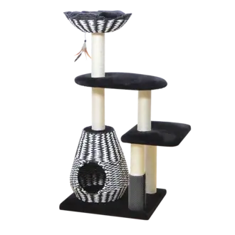 PetPals Group PetPals Royal Modern and Contemporary Handwoven Cat Tree