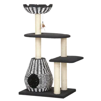 PetPals Group PetPals Ace Natural Sustainable Handwoven Cat Tree