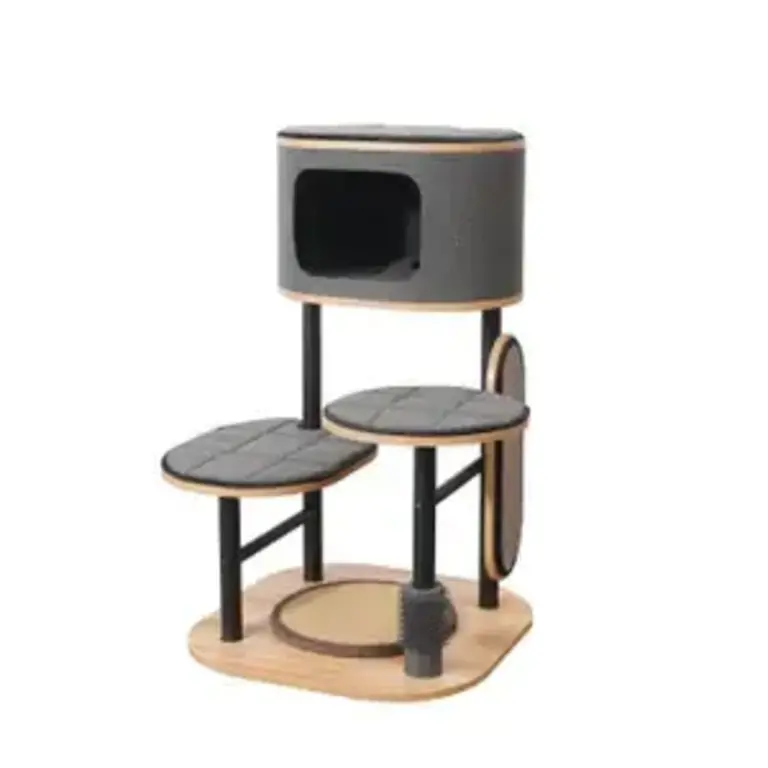 PetPals PetPals Starbz  Industrial  Style 4-Level Cat Tree with Condo