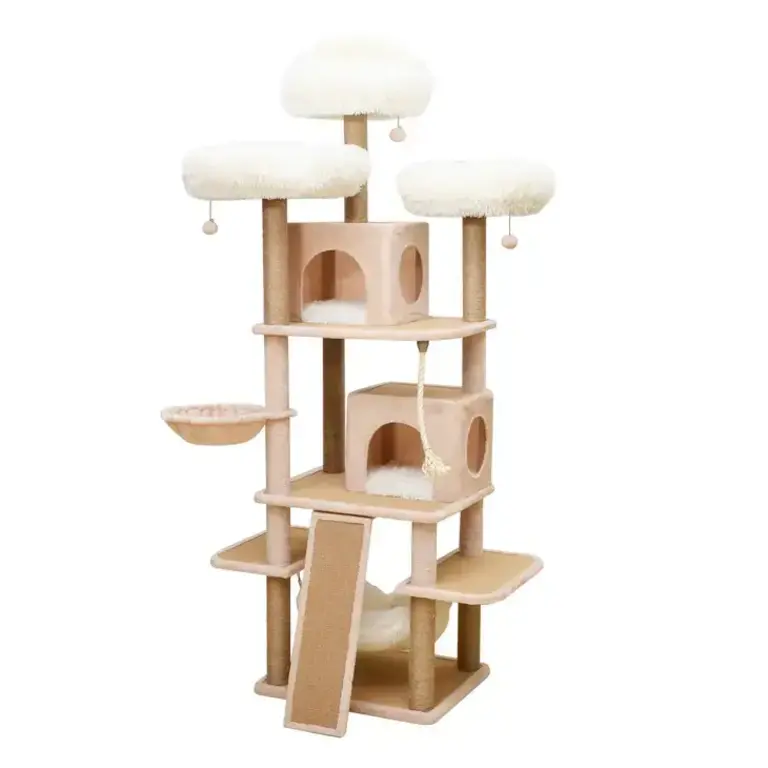 PetPals Group Catry Castle 8-Level Cat Tower