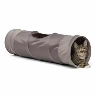 Best Friends by Sheri Best Friends by Sheri Oxford Cat Play Tunnel - Grey Best Friends by Sheri Best Friends by Sheri Oxford Cat Play Tunnel - Grey