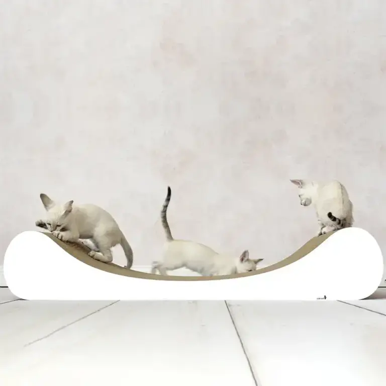 Cat-on Cat-On Le Divan Design Cat Scratcher Furniture - White