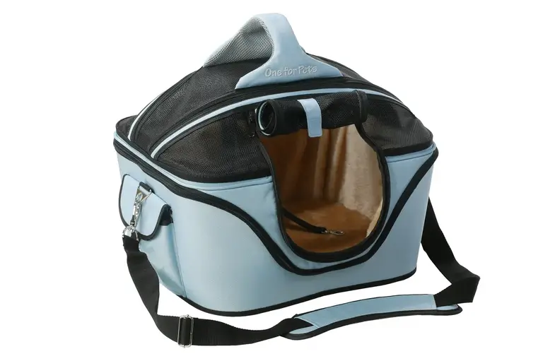 One For Pets Deluxe Cozy Pet Carrier - Large - Powder Blue