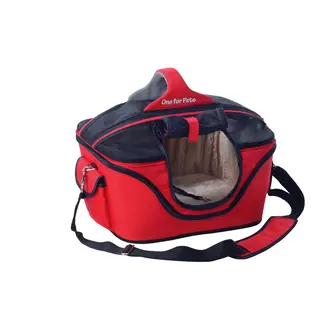One For Pets Deluxe Cozy Pet Carrier - Large - Red