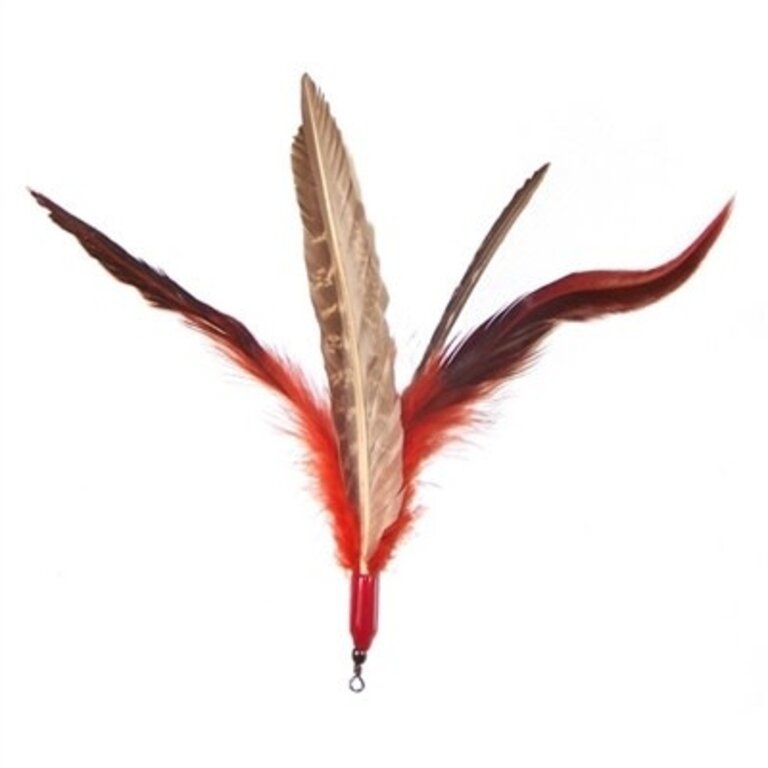 Go Cat Go Cat Da Bird Super Feather Refill Cat Toy