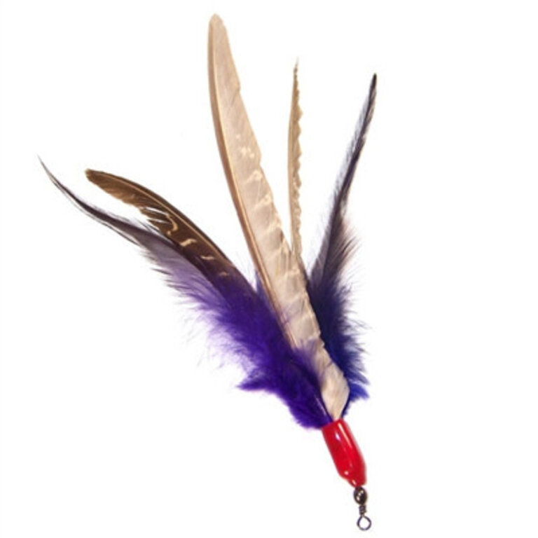 Go Cat Go Cat Da Bird Super Feather Refill Cat Toy