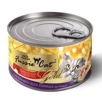 Fussie Cat Fussie Cat Super Premium Chicken with Duck Formula in Gravy Grain-Free Canned Cat Food 5.5oz Fussie Cat Fussie Cat Super Premium Chicken with Duck Formula in Gravy Grain-Free Canned Cat Food 5.5oz