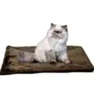 Fur Haven Thermanap Small Faux Fur Self-Warming Pet Mat - espresso