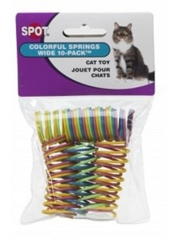 Spot Spot Colorful Springs Wide Cat Toy