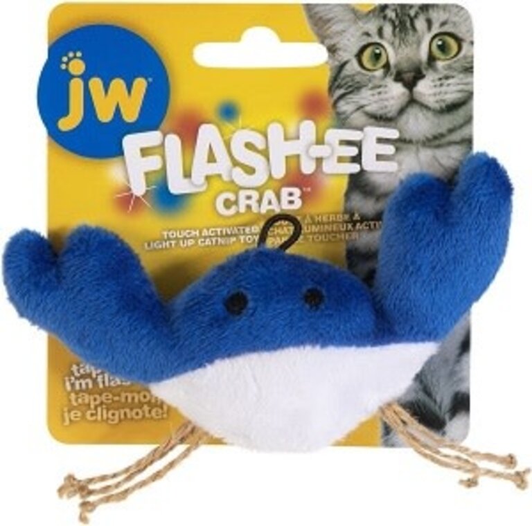 JW PET COMPANY Flash-ee Crab Cat Toy
