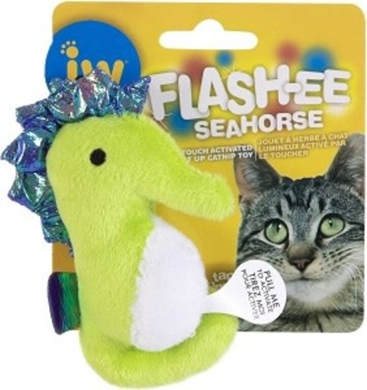 JW PET COMPANY Flash-ee Sea Horse Cat Toy