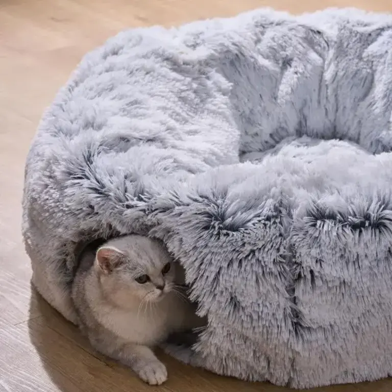 PetPals Group Petpals Khione Cat Tunnel Bed 2-in-1