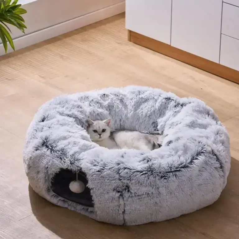 PetPals Group Petpals Khione Cat Tunnel Bed 2-in-1