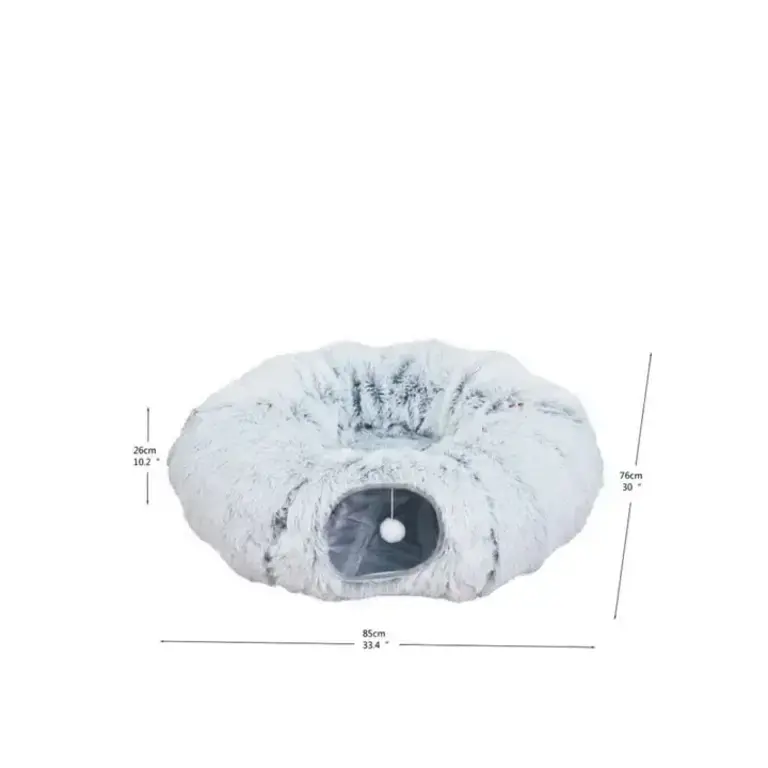 PetPals Group Petpals Cat Tunnel Bed 2-in-1