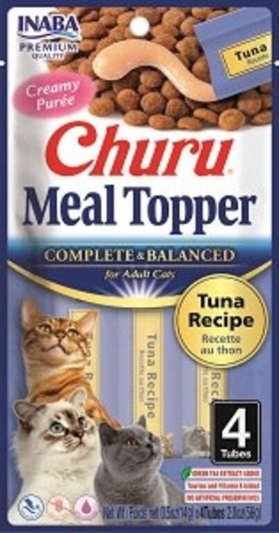 Inaba Inaba Churu Meal Topper Tuna Recipe  2oz  4-pack