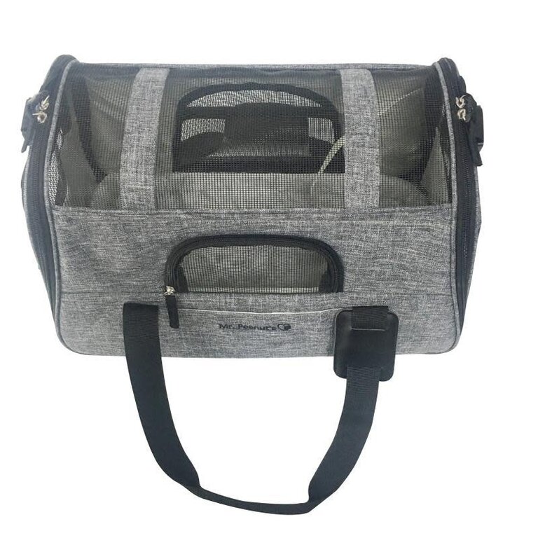 Mr. Peanut's Mr. Peanuts Copper Series Airline-Capable Pet Carrier - Platinum Gray