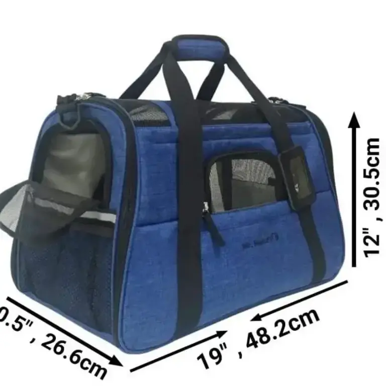 Mr. Peanut's Mr. Peanut Copper Series Airline-Capable Pet Carrier - Deja Blue