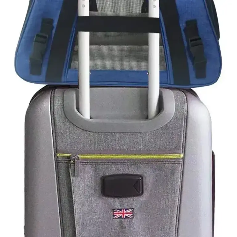Mr. Peanut's Mr. Peanut Copper Series Airline-Capable Pet Carrier - Deja Blue