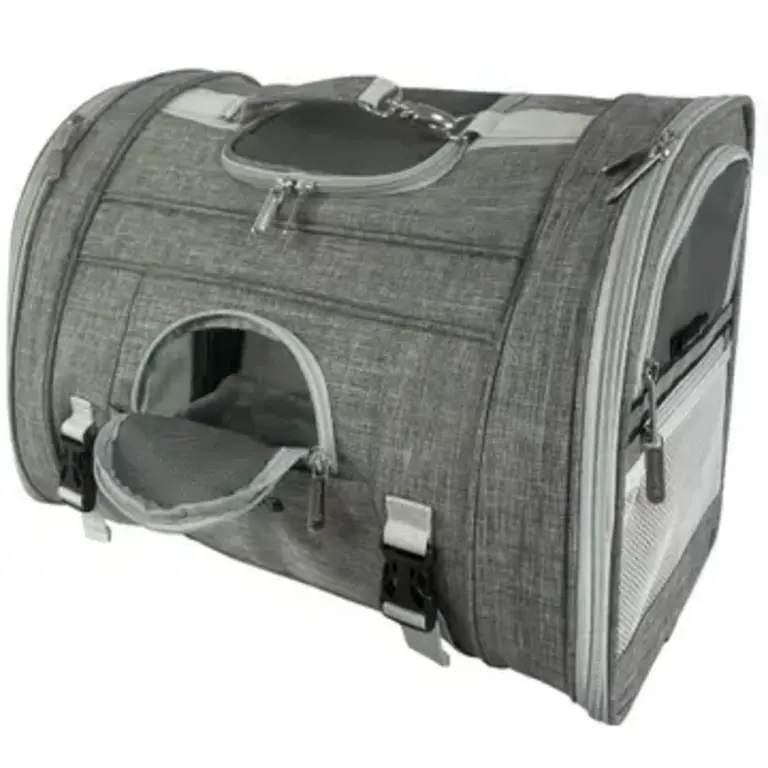 Mr. Peanut's Mr. Peanuts Monterey Series Convertible Backpack Airline-Capable Pet Carrier - Gray