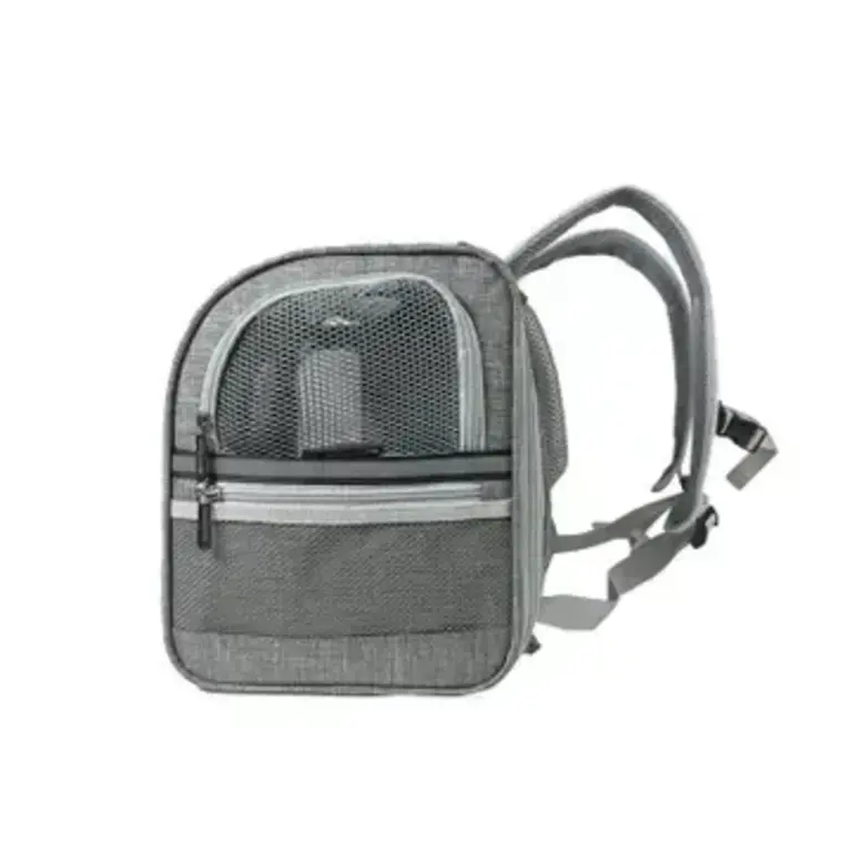 Mr. Peanut's Mr. Peanuts Monterey Series Convertible Backpack Airline-Capable Pet Carrier - Gray