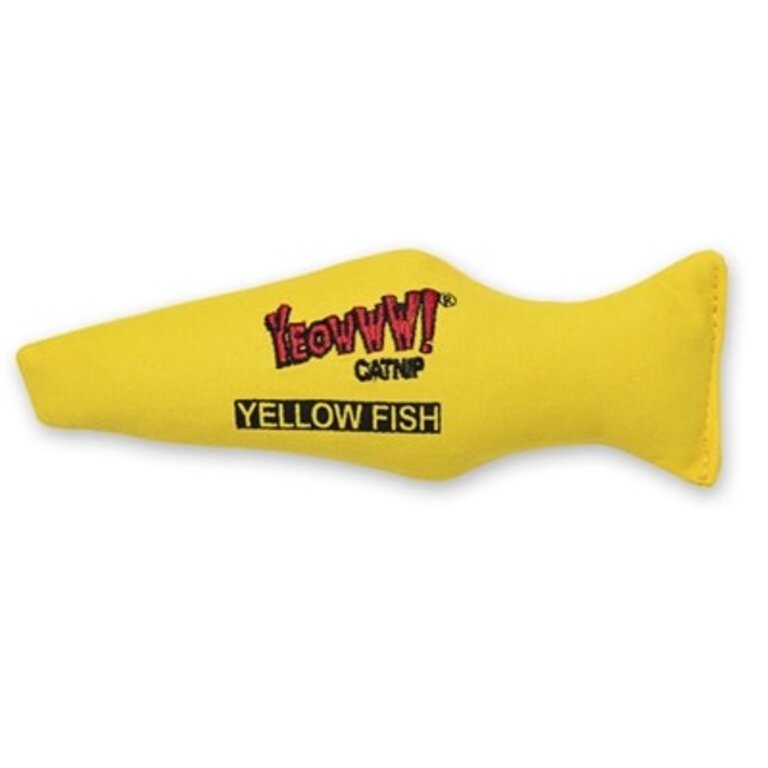 Yeowww Yeowww Catnip Yellow Fish