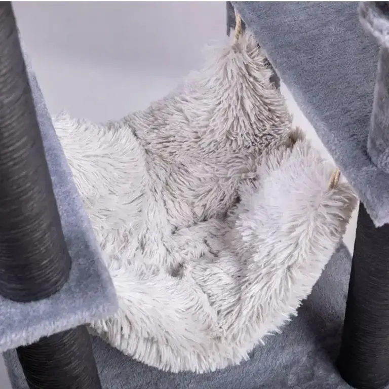 PetPals Group PetPals Catry Bradbury 7 Level Gray Cat Tree