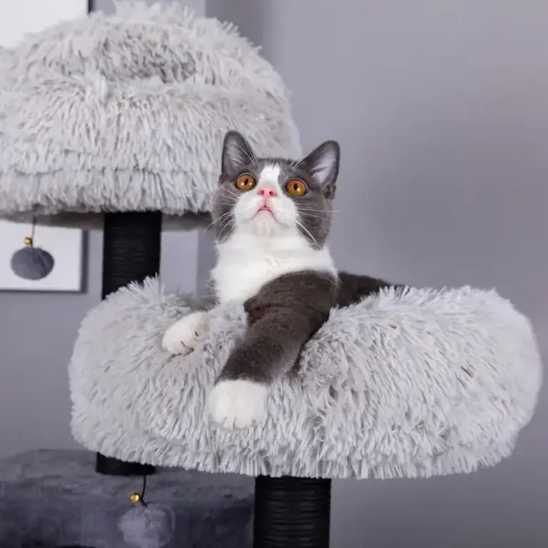 PetPals Group PetPals Catry Bradbury 7 Level Gray Cat Tree