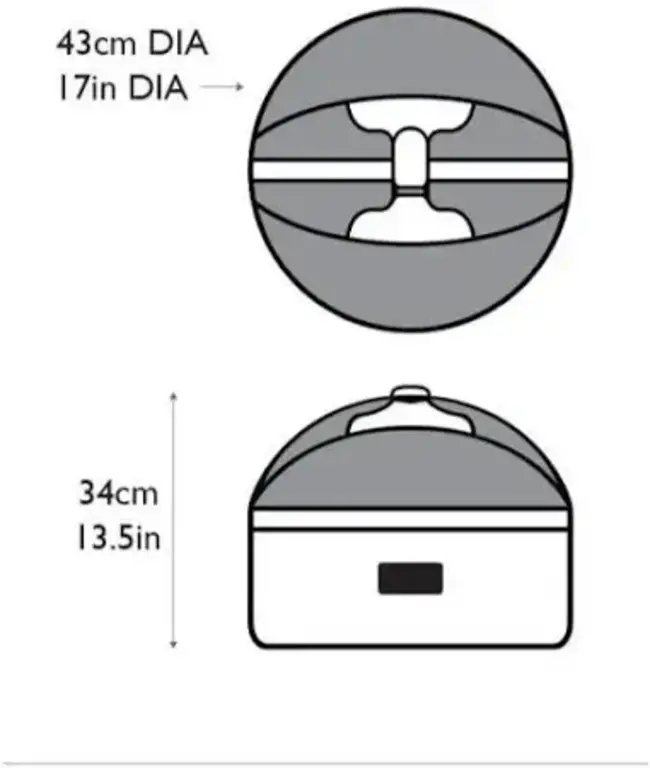 Sleepypod Sleepypod Mobile Pet Carrier Glacier Silver