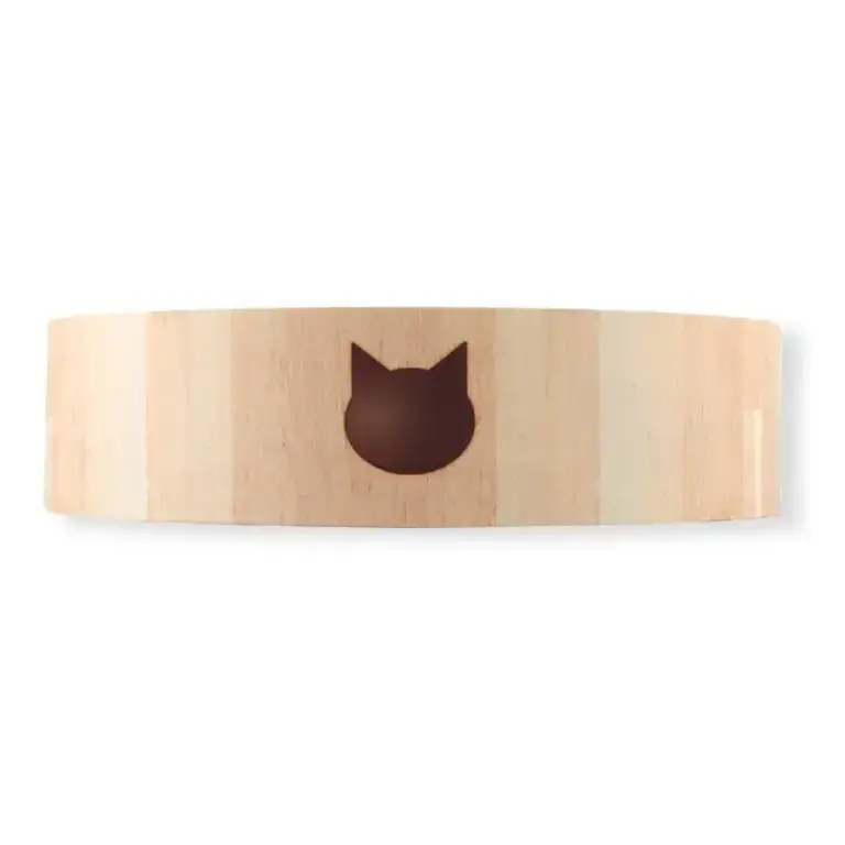 Necoichi Cozy Cat Scratcher Bowl XL - Oak