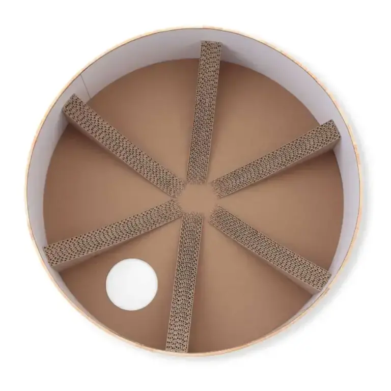 Necoichi Cozy Cat Scratcher Bowl XL - Oak