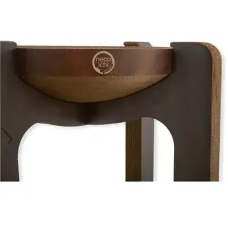 Necoichi Cozy Cat Scratcher Tower - Dark Cherry