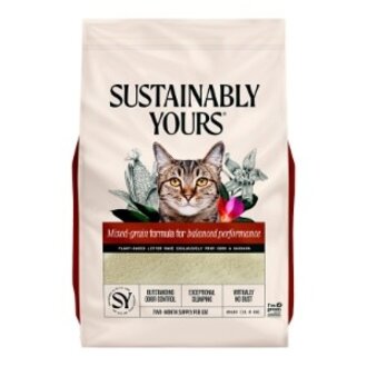 Petfive Sustainably Yours Natural Multi-Cat Mixed Grain Litter Plus 26lb