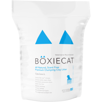 Boxiepro Boxie Cat Scent Free Premium Clumping Clay Litter -16 lbs