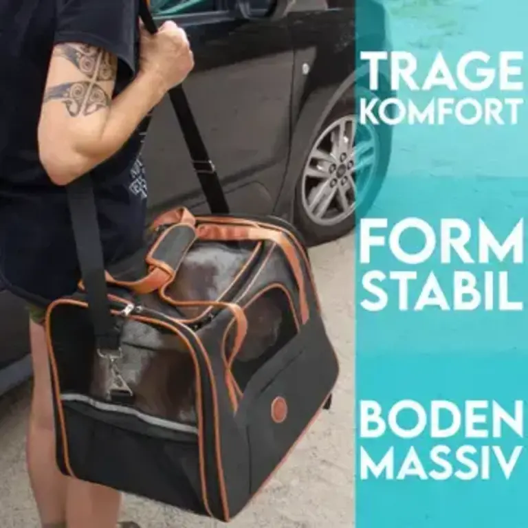 HUND IST KONIG HUND IST KONIG Cat Carrier Dark Blue - Up to 14.5 lbs