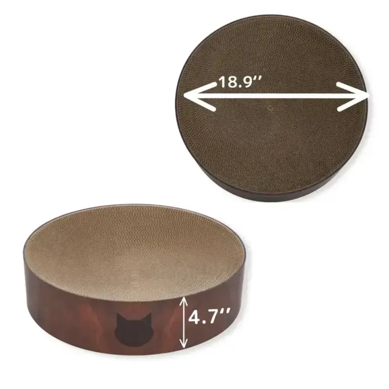 MOON-X USA, INC. Cozy Cat Scratcher Bowl XL - Dark Cherry