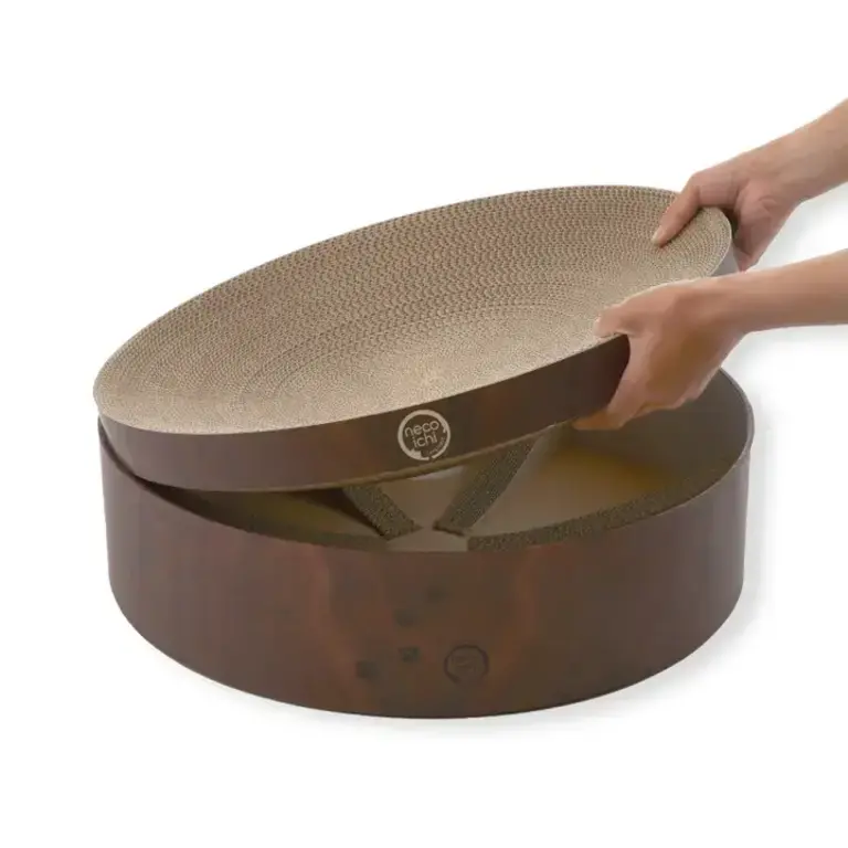 MOON-X USA, INC. Cozy Cat Scratcher Bowl XL - Dark Cherry