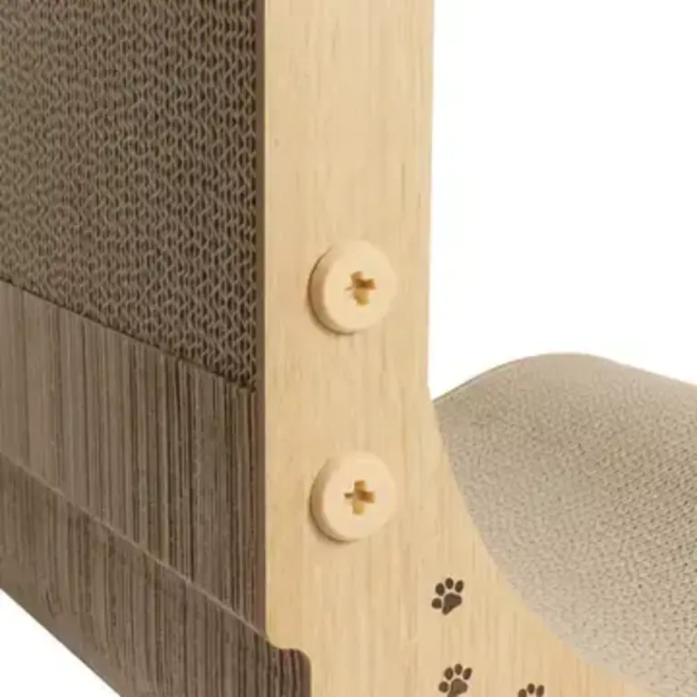 MOON-X USA, INC. Premium Comfort Scratcher Wall - Oak - Large