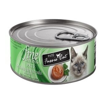 Fussie Cat Fussie Cat Fine Dining Pate Ocean Fish Entree in Gravy 2.82 oz.