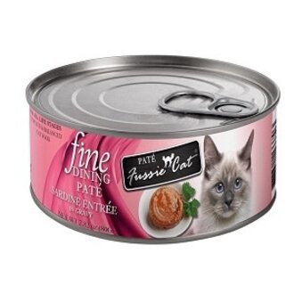 Fussie Cat Fussie Cat Fine Dining Pate Sardine Entree in Gravy 2.82 oz.