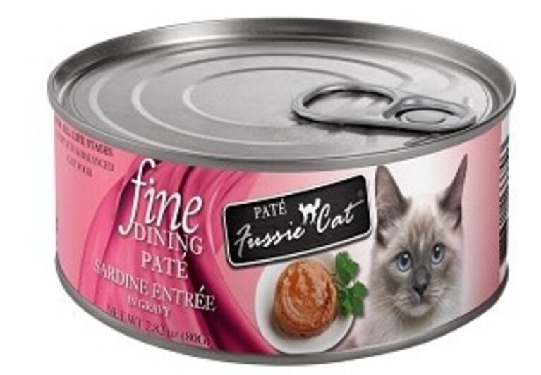 Fussie Cat Fussie Cat Fine Dining Pate Sardine Entree in Gravy 2.82 oz.