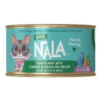 Love Nala Love Nala Flaked Tuna with Carrot and Green Pea 2.8oz