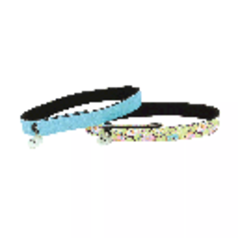 Coastal Coastal ElastaCat FlexFit Cat Collar Donuts with Blue 2pk