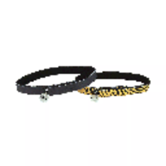 Coastal Coastal ElastaCat FlexFit Cat Collar Tiger with Black 2pk