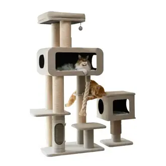 PetPals Group PetPals 71" Grand Maine Coon Cat Tree