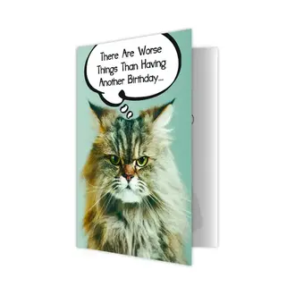 Dog Speak Cards There Are Worse Things... Greeting Card Dog Speak Cards There Are Worse Things... Greeting Card
