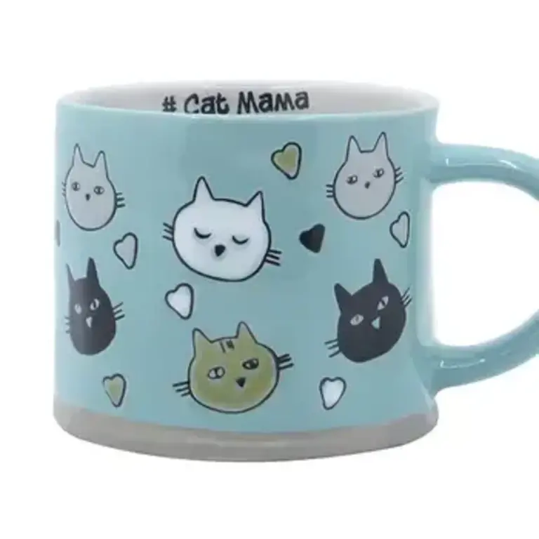 Blue Sky Clayworks Birn Cat Mug - 17oz