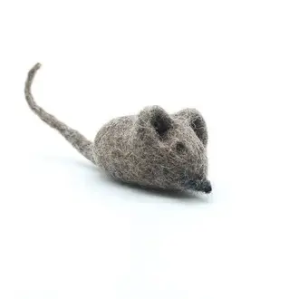 Triple T Studios Mouse Cat Toy  Eco-Friendly Wool Felt