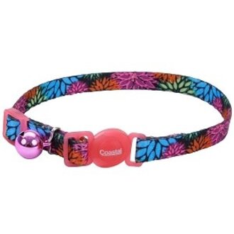 Coastal Pet Coastal Safe Cat Fashion Breakaway Collar Wildflowers