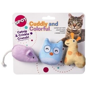Ethical Products Ethical Products Cuddly & Colorful Catnip Toys (3 Pack)